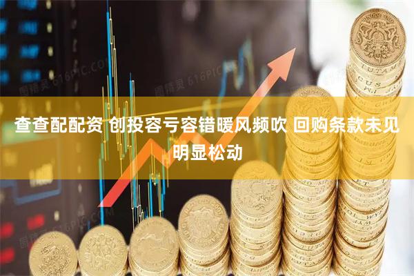 查查配配资 创投容亏容错暖风频吹 回购条款未见明显松动